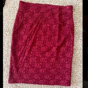 MIDI Laced Skirt